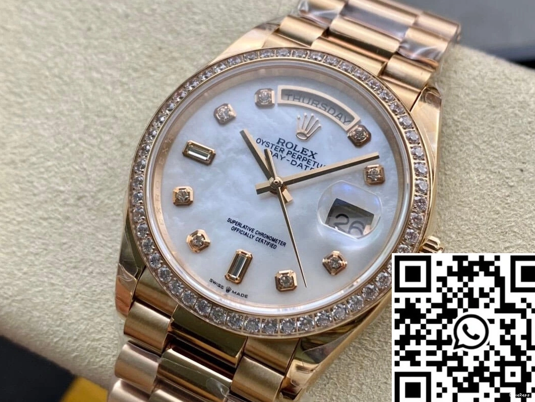 128238 Date Factory V2 Dial Day Rolex EW Mother-Of-Pearl 1228
